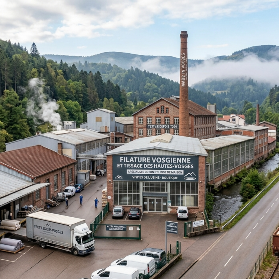Visite virtuelle 3D et drone d’un site professionnel dans les Vosges