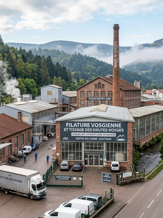 Visite virtuelle 3D et drone d’un site professionnel dans les Vosges